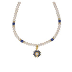 Thumbnail for J Pearls Eeshika 1 Line Pearl Sets - Real Pearl Jewelry - Distacart