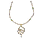 Thumbnail for J Pearls Dheivavadivu 1 Line Pearl Sets - Real Pearl Jewelry - Distacart