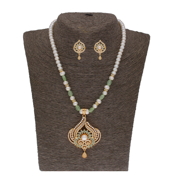 J Pearls Fatehjit 1 Line Pearl Sets - Real Pearl Jewelry - Distacart