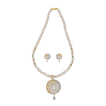 Thumbnail for J Pearls Baani 1 Line Pearl Sets - Real Pearl Jewelry - Distacart