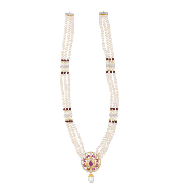 J Pearls Iditri Pearl Set - Real Pearl Jewelry - Distacart
