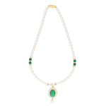 Thumbnail for J Pearls Dharti Pearl Set - Real Pearl Jewelry - Distacart