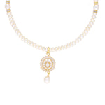 Thumbnail for J Pearls Eeshika Pearl Set - Real Pearl Jewelry - Distacart