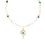 Thumbnail for J Pearls Eeshika Pearl Set - Real Pearl Jewelry - Distacart