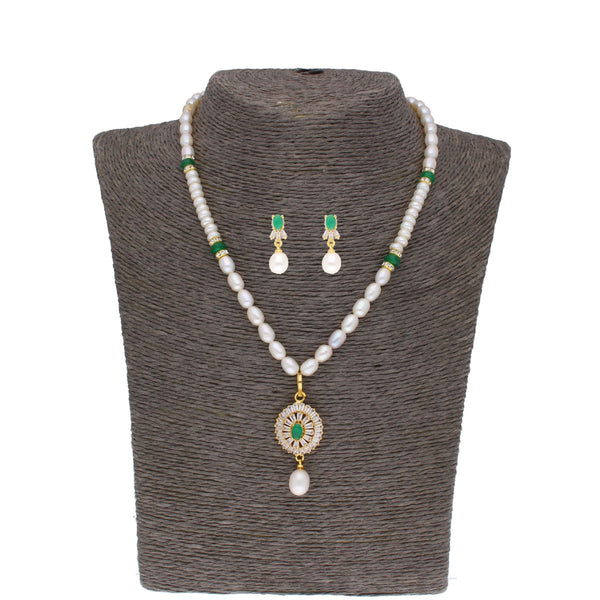 J Pearls Eeshika Pearl Set - Real Pearl Jewelry - Distacart