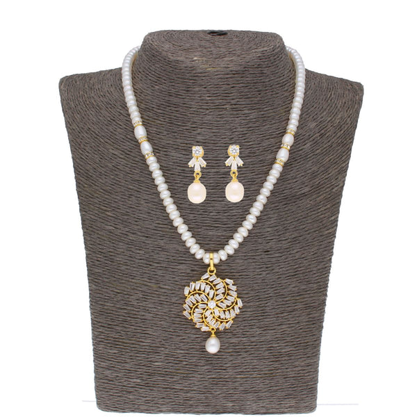 J Pearls Siddhi Pearl Set - Real Pearl Jewelry - Distacart