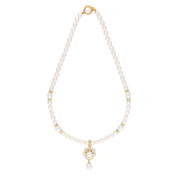 J Pearls Theertha Pearl Set - Real Pearl Jewelry - Distacart