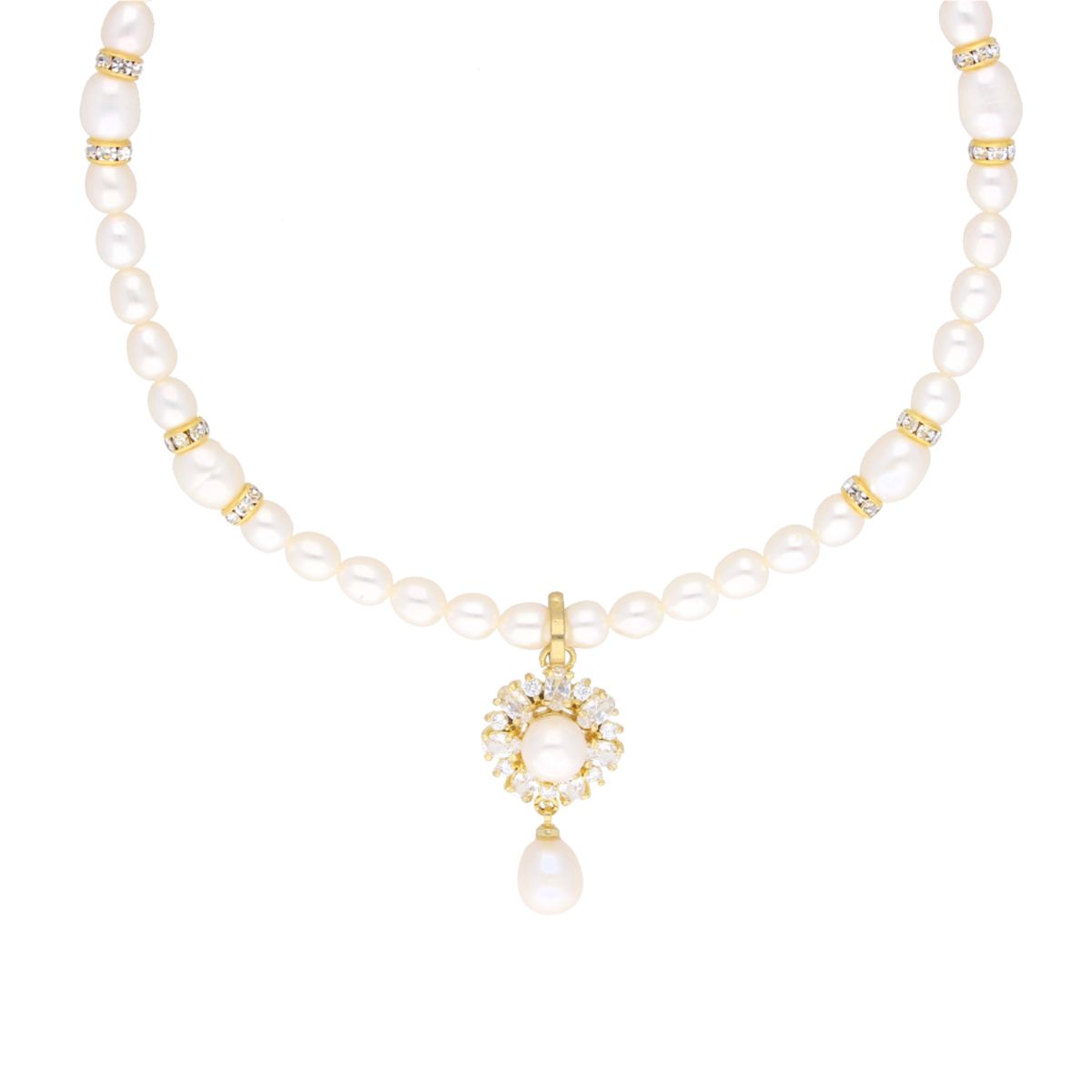 J Pearls Theertha Pearl Set - Real Pearl Jewelry - Distacart