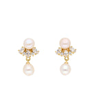 Thumbnail for J Pearls Theertha Pearl Set - Real Pearl Jewelry - Distacart