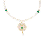 Thumbnail for J Pearls Eeshvi Pearl Set - Real Pearl Jewelry - Distacart