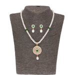 Thumbnail for J Pearls Eeshvi Pearl Set - Real Pearl Jewelry - Distacart