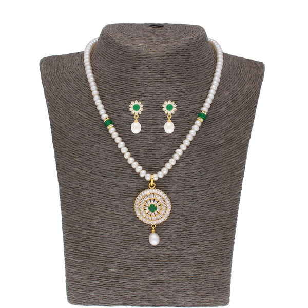 J Pearls Eeshvi Pearl Set - Real Pearl Jewelry - Distacart