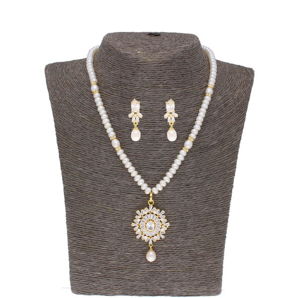 J Pearls Cherry Pearl Set - Real Pearl Jewelry - Distacart