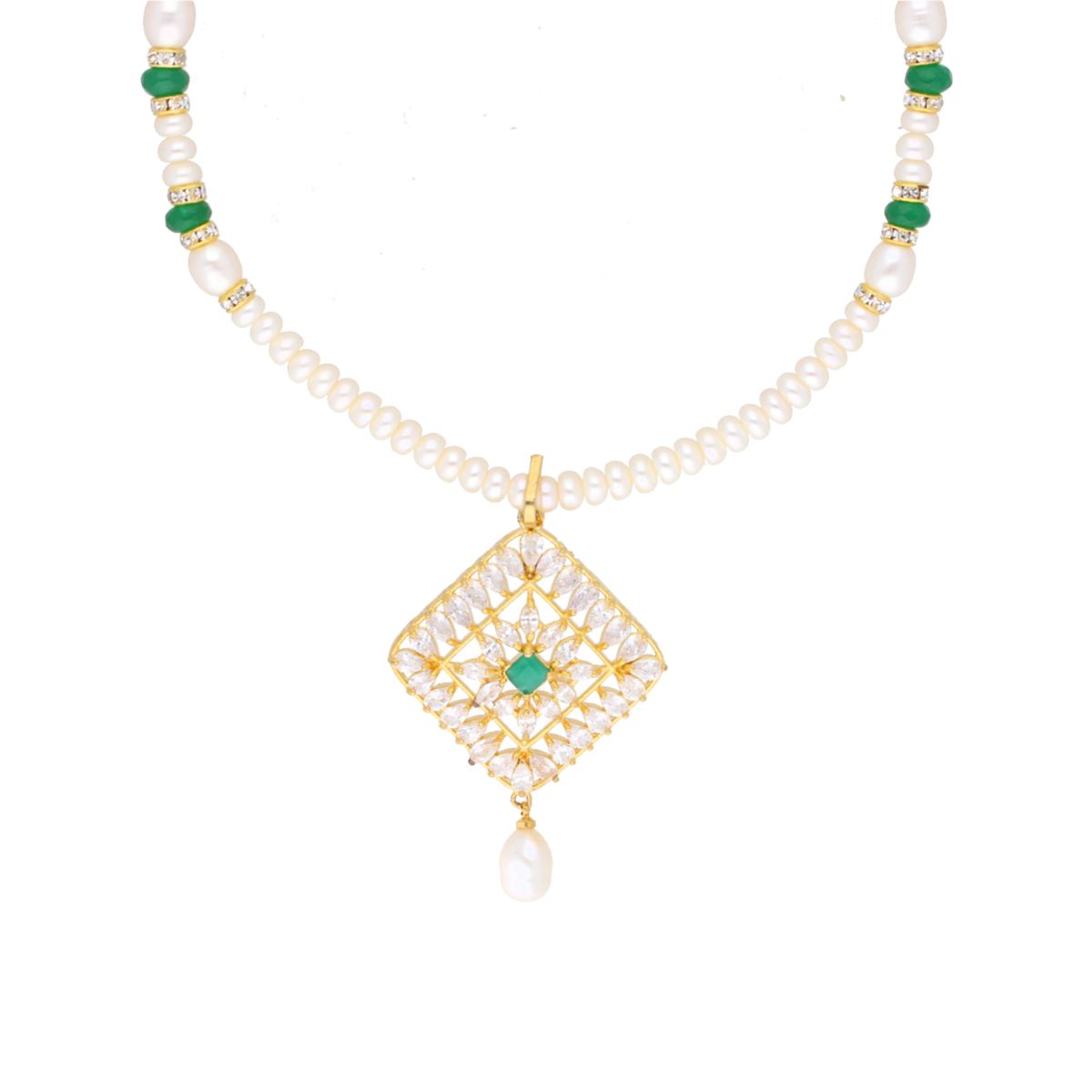 J Pearls Hiya Pearl Set - Real Pearl Jewelry - Distacart