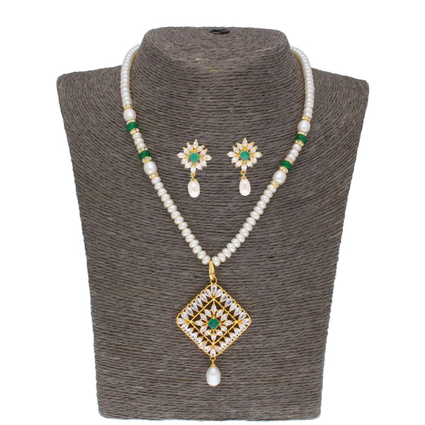 J Pearls Hiya Pearl Set - Real Pearl Jewelry - Distacart