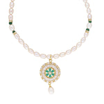 Thumbnail for J Pearls Theertha Pearl Set - Real Pearl Jewelry - Distacart