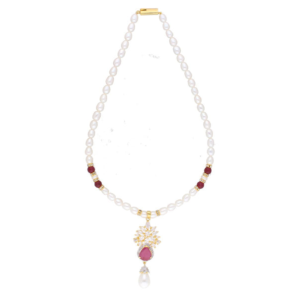 J Pearls Navishka Pearl Set - Real Pearl Jewelry - Distacart