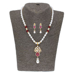 Thumbnail for J Pearls Navishka Pearl Set - Real Pearl Jewelry - Distacart
