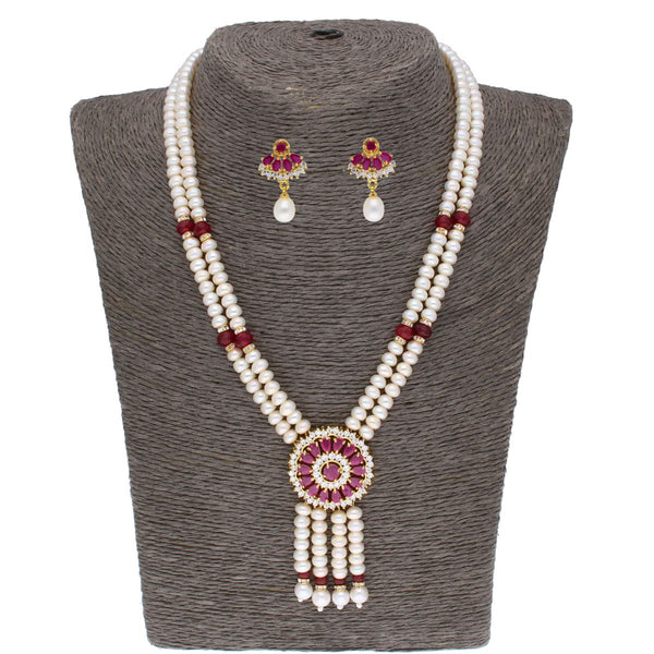J Pearls Babie Pearl Set - Real Pearl Jewelry - Distacart