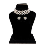 Thumbnail for J Pearls Tulsi 1 Line Pearl Choker - Real Pearl Jewelry - Distacart
