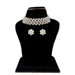 Thumbnail for J Pearls Navishka 1 Line Pearl Choker - Real Pearl Jewelry - Distacart