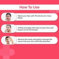 Thumbnail for The Derma Co 1.5% AHA + BHA Sheet Mask