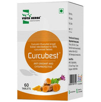 Thumbnail for Vidya Herbs Curcubest Tablet - Distacart