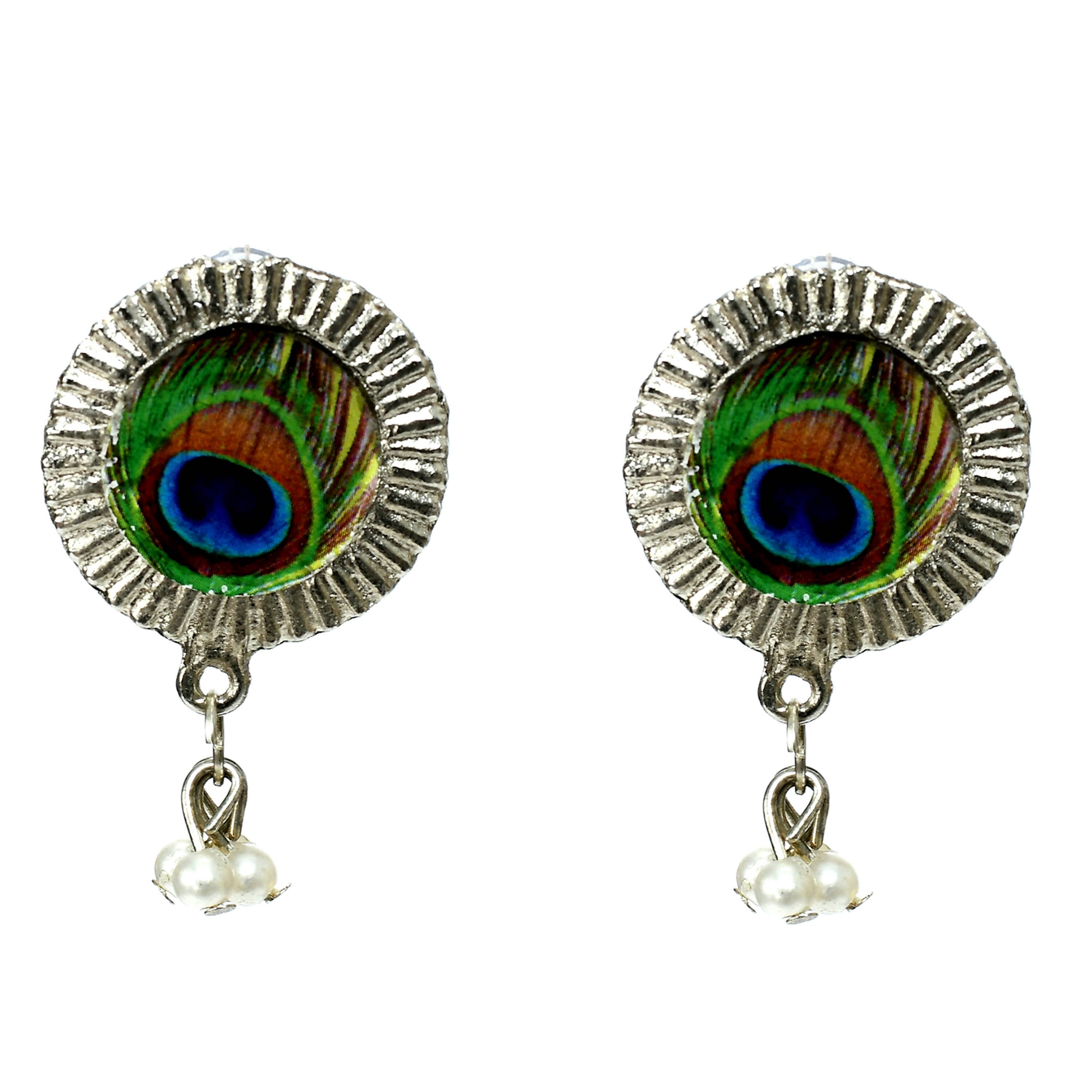 Mominos Fashion Johar Kamal Oxidised Silver-Plated Brass Finish Long Necklace For Women (Silver) - Distacart