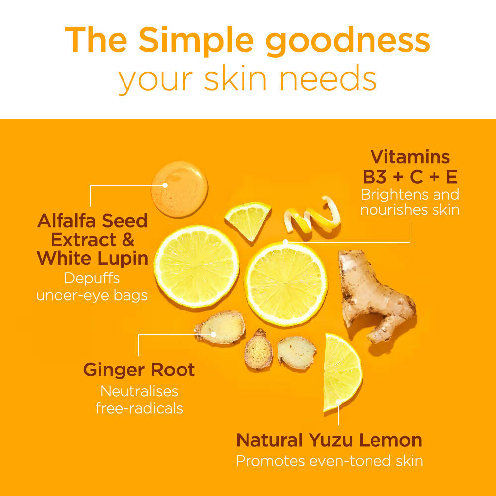 Simple Protect N Glow Vitamin C Brightening Under Eye Gel - Distacart