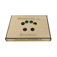 Thumbnail for Kraftsman Get-4 In A Row Or Get-In-Line Wooden Game Of Strategy Game - Distacart
