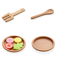 Thumbnail for Nesta Toys Kitchen Play Set | Beech Wood Cooking Set - Distacart