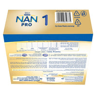 Thumbnail for Nestle Nan Pro 1 Infant Formula Powder Upto 6 months Stage 1 - Distacart