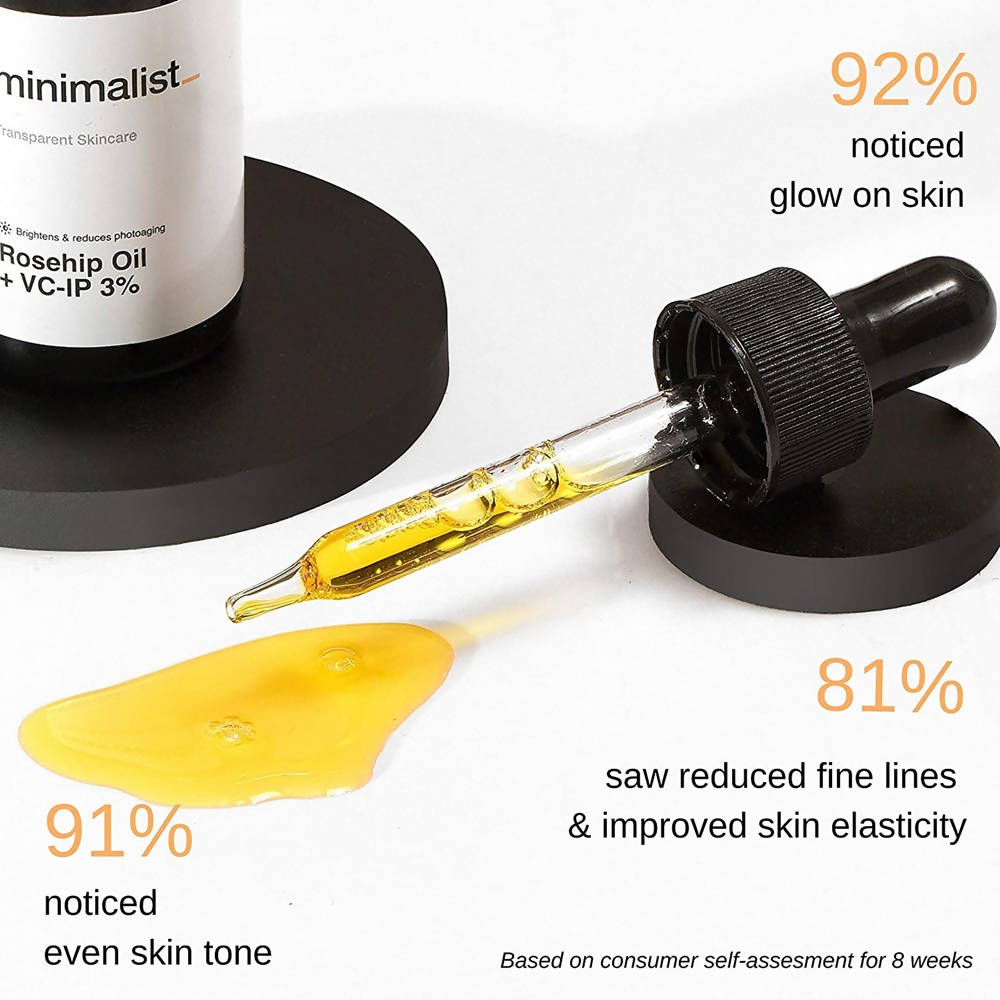 Minimalist Rosehip Oil + VC-IP 3% - Distacart