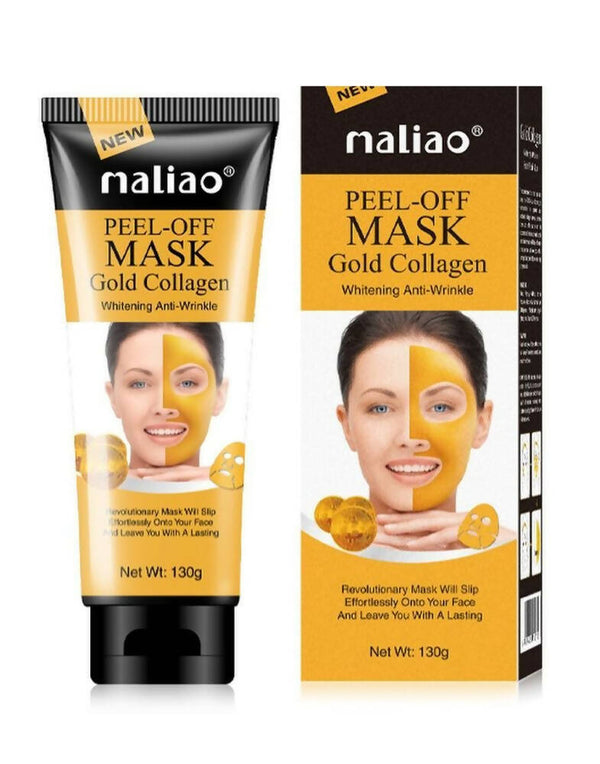 Maliao Gold Collagen Whitening Anti Wrinkle Peel Off Mask - Distacart