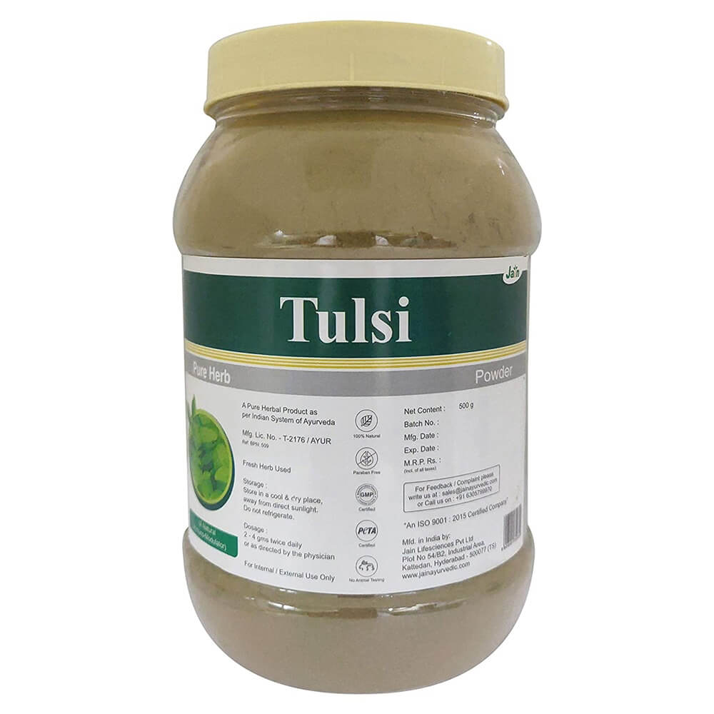 Jain Tulsi Ocimum Sanctum/Holy Basil Pure Powder
