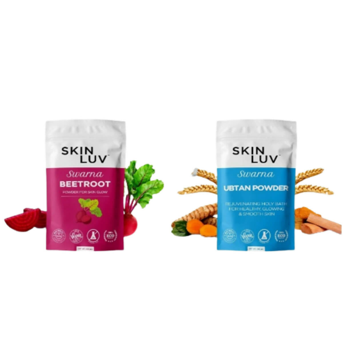 SkinLuv Swarna Beetroot and Ubtan Powder Combo - Distacart