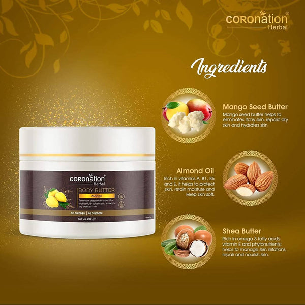 Coronation Herbal Mango Body Butter - Distacart