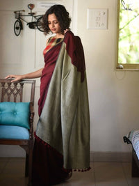 Thumbnail for Suta Beet And Turnip Saree - Distacart