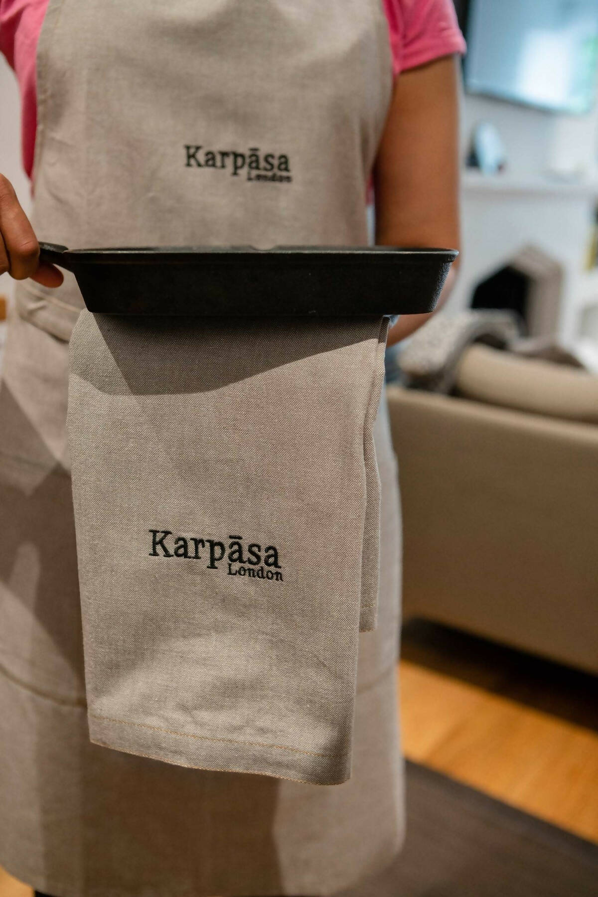 Karpasa London Organic Cotton Apron - Distacart