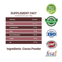 Thumbnail for NutroActive Natural Cocoa Powder Unsweetened