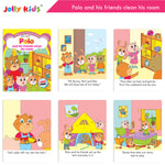 Thumbnail for Jolly Kids Growing Up with Polo and His Friends Character Base Stories Books Set of 8| Large Picture Stories Books for Kids Ages 3 -8 Years - Distacart