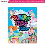 Thumbnail for Jolly Kids Jumbo Copy Colour Book for Kids| Colouring Book Themes: Unicorns, Princess, Pirates, Mermaid |Ages 3-10 Years - Distacart
