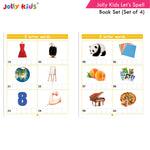 Thumbnail for Jolly Kids Let’s Spell 3-4-5-6 Letter Words Books Set of 4| 3 Letter Words | 4 Letter Words| 5 Letter Words| 6 Letter Words| Ages 3-7 years - Distacart
