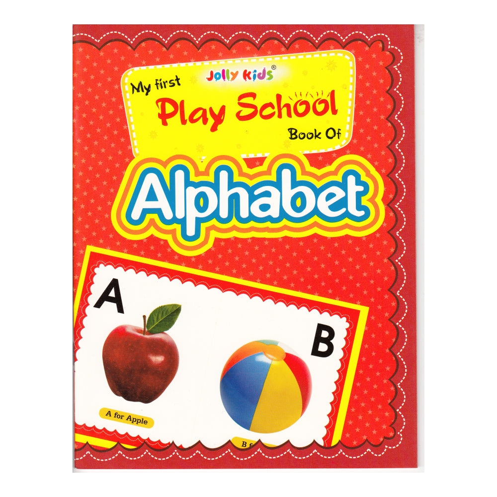 Jolly Kids My First Play School Book Set of 7| Ages 1 - 4 Year| Picture Learing Books like Alphabet, Vegetables, Fruits - Distacart