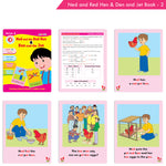 Thumbnail for Jolly Kids Story Time Phonics Book Series 1 (Set of 10)| Short & Long Sound| Phonic Sound Stories Book for Kids Ages 4-8 Years - Distacart