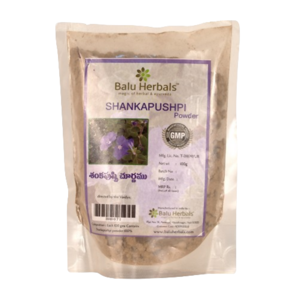 Balu Herbals Shankapushpi Powder - Distacart