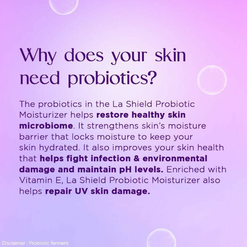 La Shield Intense Hydrating Cream Probiotic Moisturizer - Distacart