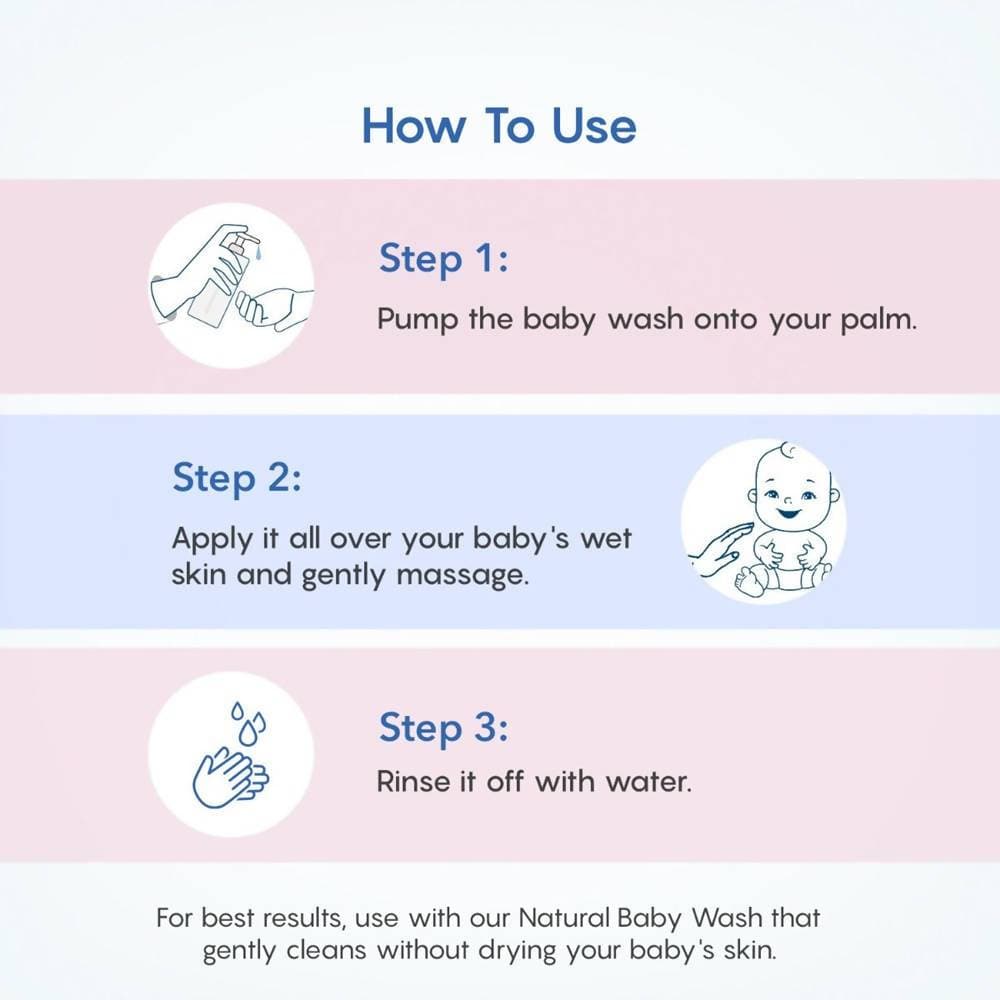 The Moms Co Natural Baby Wash - Distacart