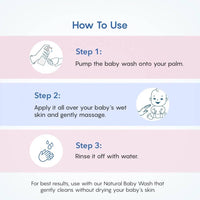 Thumbnail for The Moms Co Natural Baby Wash - Distacart