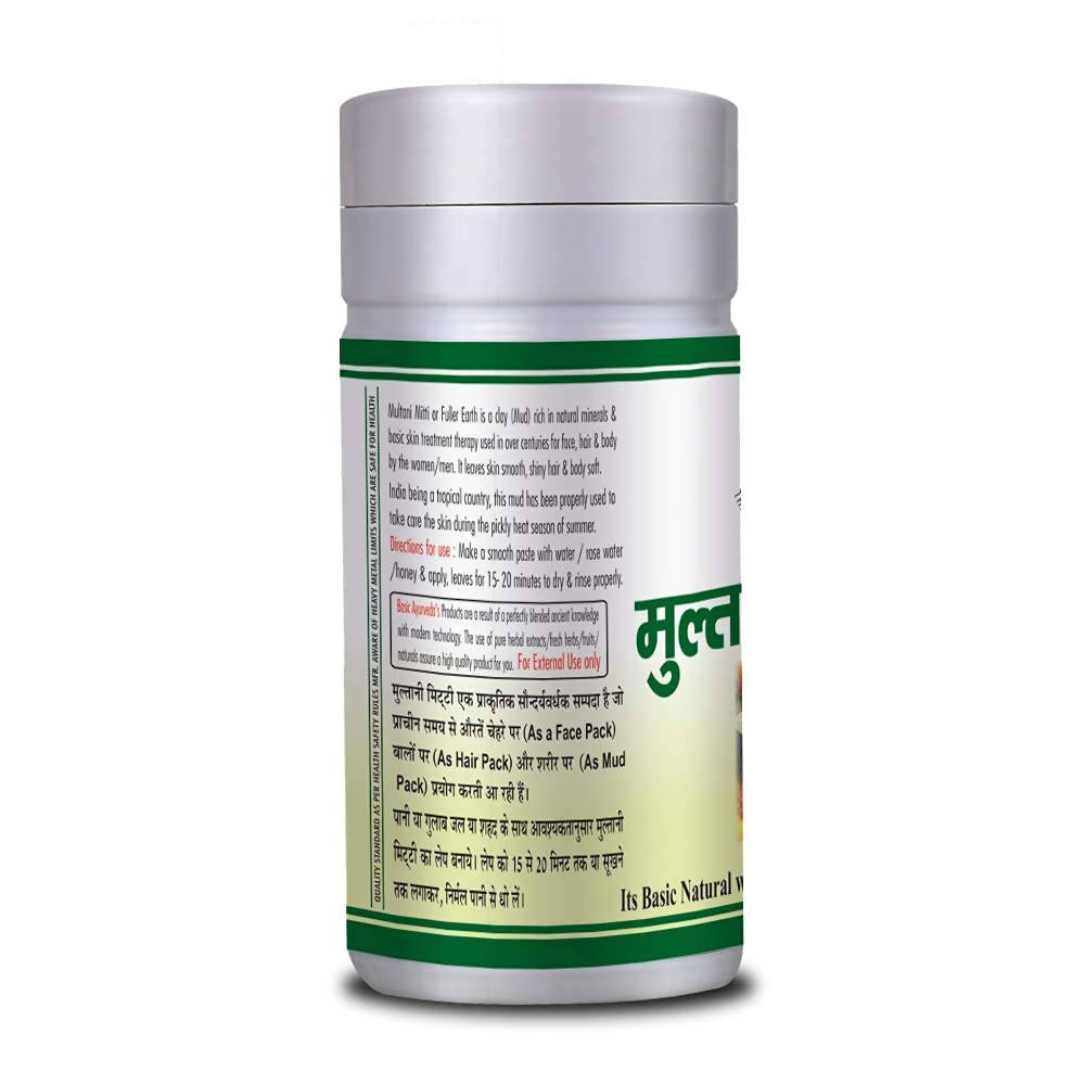 Basic Ayurveda Multani Mitti Benefits